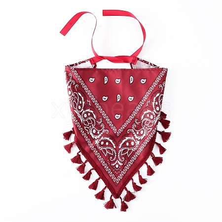 Printed Triangular Head Scarf PW-WG14010-03-1