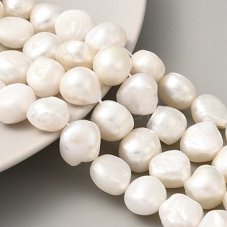 Natural Cultured Freshwater Pearl Beads Strands PEAR-A006-13B-1