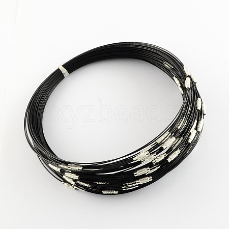 Steel Wire Bracelet Cord DIY Jewelry Making X-TWIR-R004-24-1