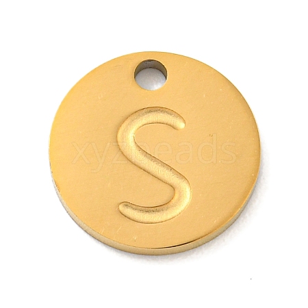 Ion Plating(IP) 304 Stainless Steel Pendants FIND-M017-02G-S-1
