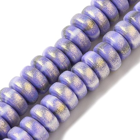 Handmade Polymer Clay Beads Strands CLAY-H006-03J-1