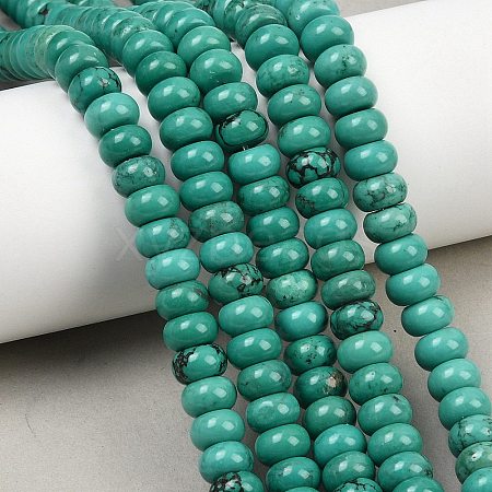 Natural Magnesite Beads Strands G-Z143-H01-07A-1
