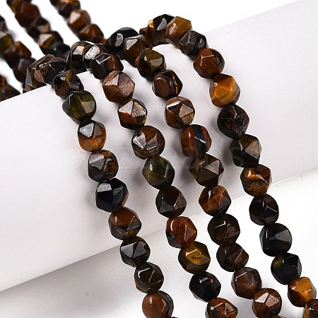 Natural Tiger Eye Beads Strands G-T138-227-1