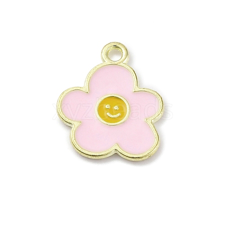 Alloy Enamel Pendants ENAM-F152-03G-05-1