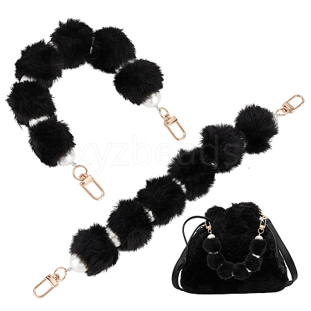 Fluffy Short Bag Straps FIND-WH0152-094A-1