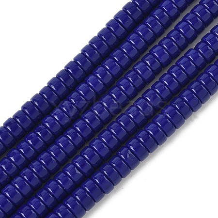 Opaque Glass Beads Strands GLAA-I060-01B-1