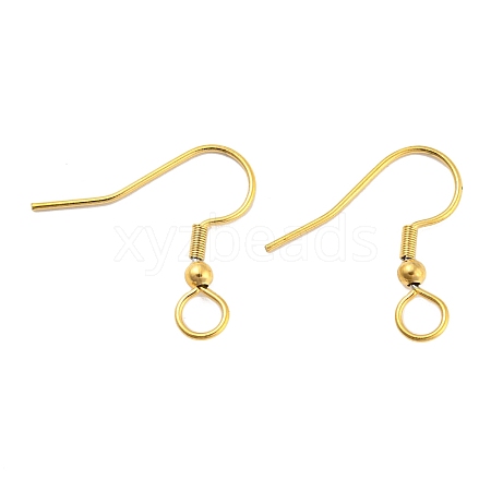 304 Stainless Steel Earring Hooks X-STAS-B047-30G-1