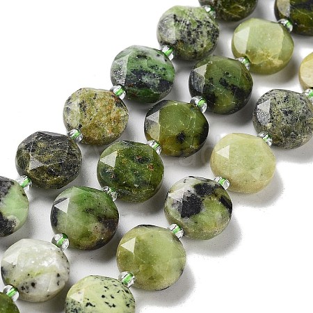 Natural Australia Jade/Chrysoprase Beads Strands G-NH0004-038-1
