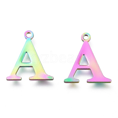 Ion Plating(IP) 304 Stainless Steel Charms STAS-H112-A-M-1