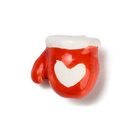 Christmas Handmade Porcelain Beads PORC-L081-01E-1