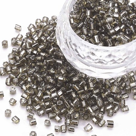 8/0 Glass Bugle Beads SEED-S032-07A-58-1