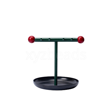 Plastic Velvet T Bar Jewely Display Stands PW-WGC966E-01-1