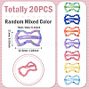 Iron Enamel Snap Hair Clips PHAR-TADJ0001-06E-3