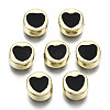 Alloy Enamel Beads ENAM-S122-030-RS-2