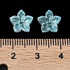 Dyed & Heated Glass Bead Caps X-GLAA-Z019-02C-3