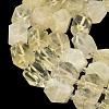 Heated Natural Lemon Quartz Beads Strands GG-CBAF8A8-A12-01-4