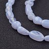 Natural Purple Agate Beads Strands G-F439-06-3