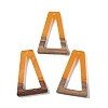 Resin & Wood Pendants WOOD-F015-10E-1