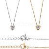 Unicraftale 304 Stainless Steel Pendant Necklaces NJEW-UN0001-02-1