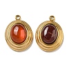 Natural Carnelian(Dyed & Heated) Pendants STAS-L025-007G-01-1