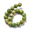 Dyed Natural Regalite/Imperial Jasper/Sea Sediment Jasper Beads Strands G-B124-C03-08-5
