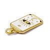 Alloy Enamel Pendants ENAM-D042-01H-3