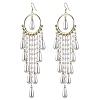 Alloy Crystal Rhinestone Chandelier Earrings EJEW-G439-02G-2