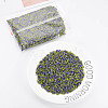 Opaque Colours Two Tone Seed Glass Bugle Beads SEED-T006-02B-03-2