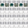 40Pcs Clear Glass Bottles Bead Containers CON-SC0001-15A-01-1