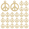 HOBBIESAY 30Pcs Rack Plating Brass Charms KK-HY0003-37-1