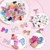 54Pcs 18 Colors Transparent Acrylic Beads OACR-PA0001-81-6