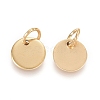 Ion Plating(IP) 304 Stainless Steel Charms EJEW-L238-03B-G-2