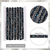 5 Yards Self Adhesive Resin Rhinestone Tape DIY-SP0002-49C-2