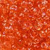 3/0 Baking Paint Transparent Colours Glass Round Beads SEED-L011-13A-13-3