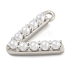 Plastic Imitation Pearl Pendants KK-P230-17P-V-2