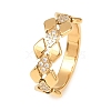 304 Stainless Steel Micro Pave Cubic Zirconia Finger Rings for Women RJEW-K315-03G-4