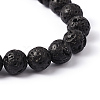 Natural Lava Rock Beads Strands X-g434-9-2