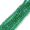 Electroplate Glass Beads Strands EGLA-A044-T6mm-L18-1