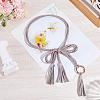 Handmade Imitation Leather Braided Rope Tie Belts AJEW-WH20006-398D-4