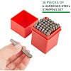 Iron Seal Stamps AJEW-PH0007-18-4