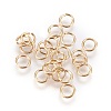Long-Lasting Plated Brass Open Jump Rings KK-WH0028-01G-C-1