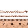 Electroplate Glass Beads Strands EGLA-D030-15A-04-4