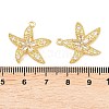 Brass Micro Pave Cubic Zirconia Pendants KK-C162-092G-3
