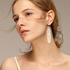 24Pcs 4 Colors Alloy Open Back Bezel Big Pendants FIND-CA0008-86-6