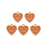 Alloy Enamel Charms ENAM-T016-12F-RS-1