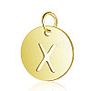 304 Stainless Steel Charms Ion Plating(IP) A-STAS-S105-T514G-X-1
