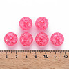 Transparent Crackle Acrylic Beads MACR-S373-66B-N09-4