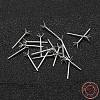 925 Sterling Silver Ear Studs STER-P032-10S-7-1