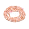 Natural Pink Aventurine Beads Strands G-B074-B05-01-3