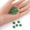 Light Gold Plated Alloy Enamel Pendants ENAM-YW0002-20F-4